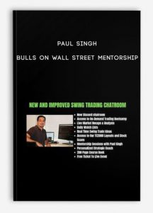 Bulls on Wall Street Mentorship by Paul Singh