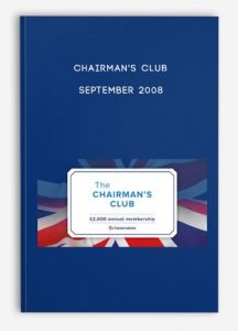 Chairman's Club September 2008