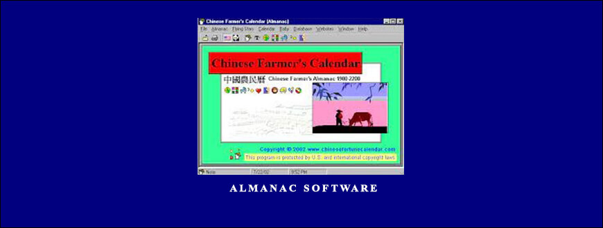 Chinese Farmer’s Calendar – Almanac Software