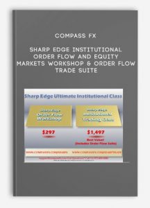 Compass Fx – Sharp Edge Institutional Order Flow and Equity Markets Workshop & Order Flow Trade Suite