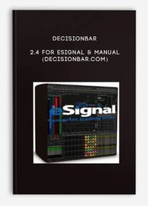 DecisionBar 2.4 for eSignal & Manual