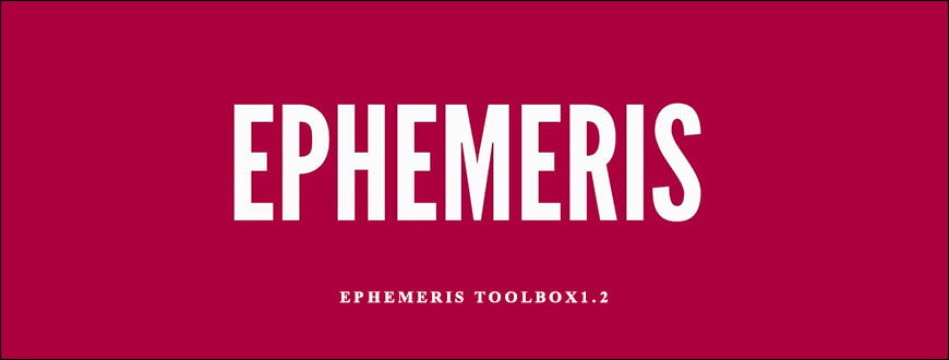 Ephemeris Toolbox1.2 (ellipticmotion.com)