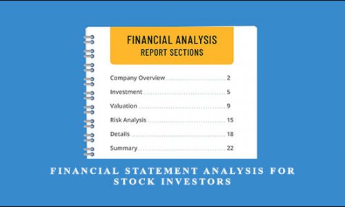 Financial Statement Analysis for Stock Investors