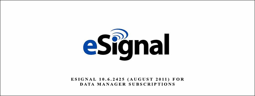 eSignal 10.6.2425