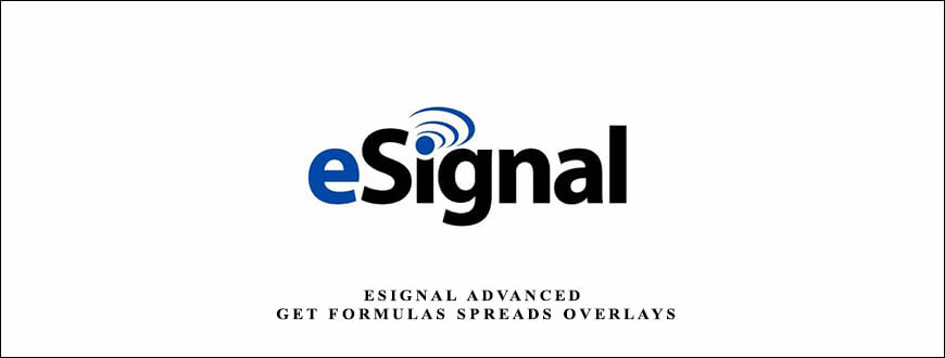 eSignal Advanced GET Formulas Spreads