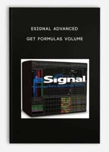 eSignal Advanced GET Formulas Volume