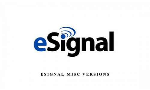 eSignal Misc Versions