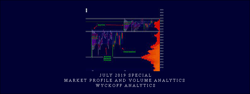 July 2019 Special: Market Profile and Volume Analytics by Wyckoff Analytics