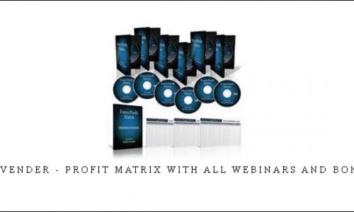 Govender – Profit Matrix with all webinars and bonus