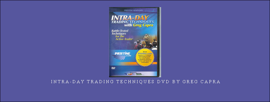 Intra-Day Trading Techniques DVD by Greg Capra