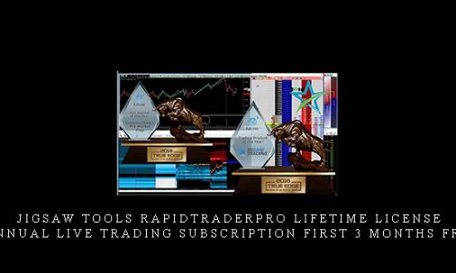 Jigsaw Tools RapidTraderPro Lifetime License+ Annual Live Trading Subscription first 3 months free