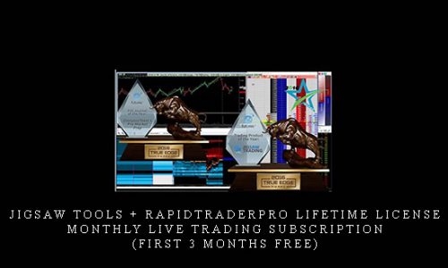 Jigsaw Tools + RapidTraderPro Lifetime License+ Monthly Live Trading Subscription (first 3 months free)