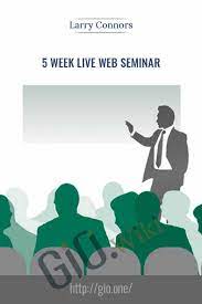 Larry Connors – 5 Week Live Web Seminar