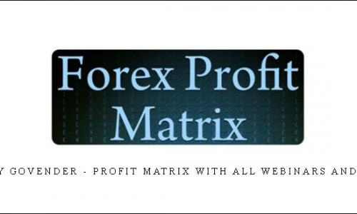 Wesley Govender – Profit Matrix with all webinars and bonus