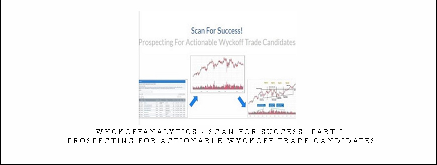 Wyckoffanalytics - SCAN FOR SUCCESS! PART I - PROSPECTING FOR ACTIONABLE WYCKOFF TRADE CANDIDATES