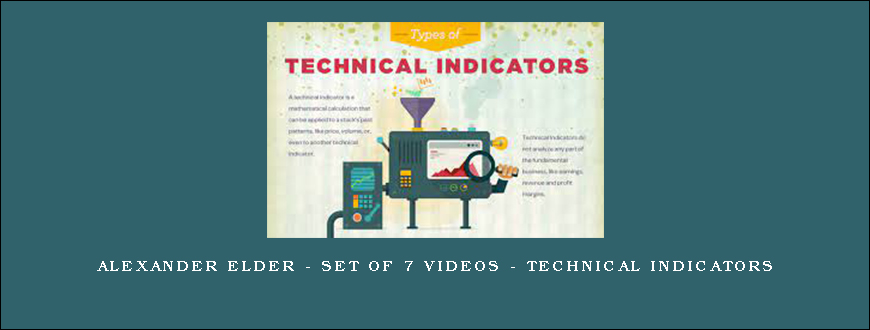 Alexander Elder – Set of 7 videos – Technical Indicators