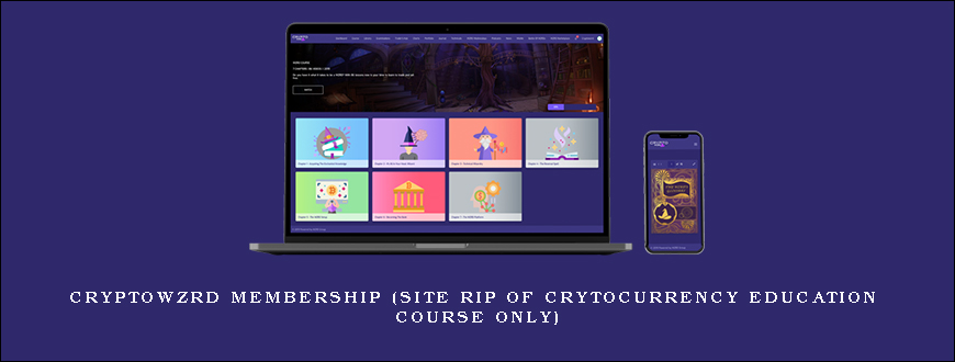 Cryptowzrd Membership (Site Rip of Crytocurrency Education Course Only)