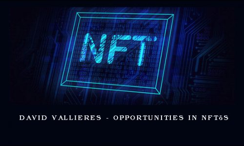 David Vallieres – Opportunities in NFT’s