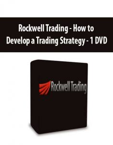 Rockwell Trading – How to Develop a Trading Strategy – 1 DVD