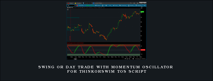 Swing or Day Trade with Momentum Oscillator for ThinkorSwim TOS Script