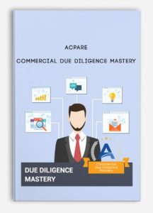 ACPARE - Commercial Due Diligence Mastery