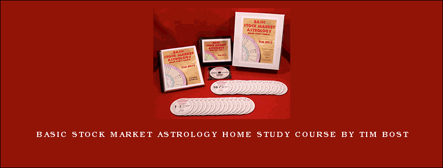 Basic Stock Market Astrology Home Study Course by Tim Bost