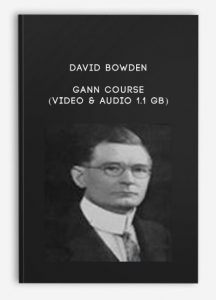 David Bowden - Gann Course (Video & Audio 1.1 GB)