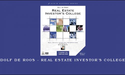 Dolf De Roos – Real Estate Investor’s College