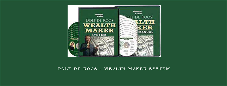 Dolf De Roos – Wealth Maker System