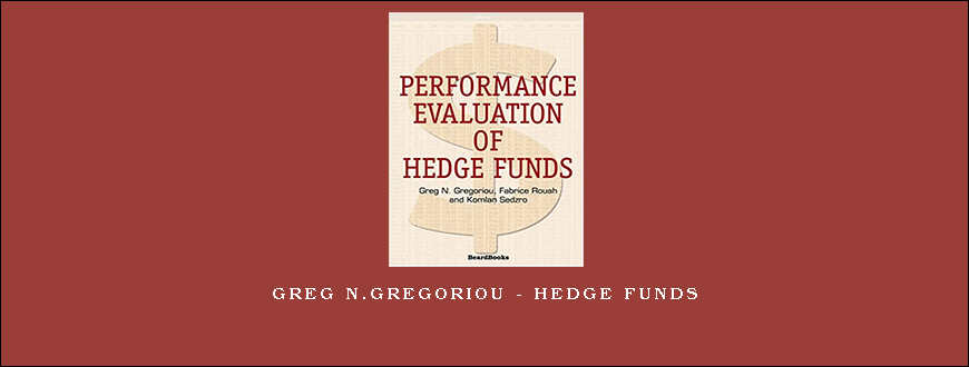 Greg N.Gregoriou – Hedge Funds