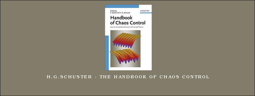 H.G.Schuster – The Handbook of Chaos Control