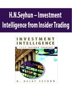 H.N.Seyhun – Investment Intelligence from Insider Trading