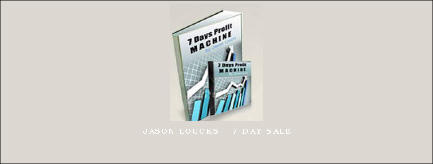 Jason Loucks - 7 Day Sale