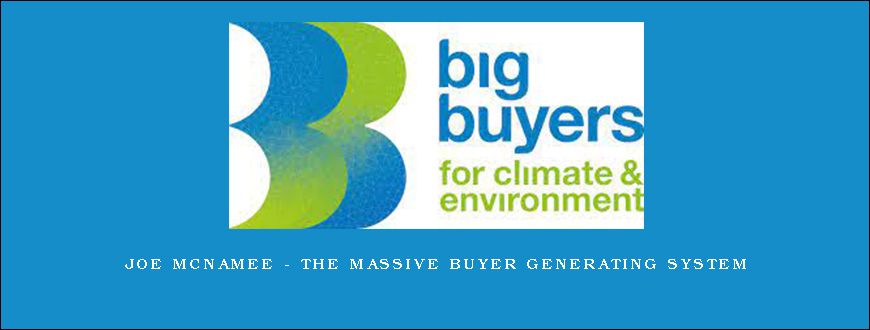 Joe McNamee - The Massive Buyer Generating System