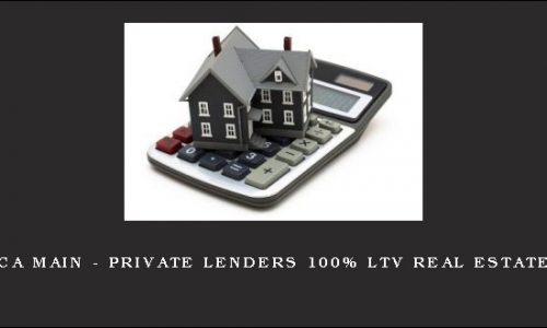 Monica Main – Private Lenders 100% LTV Real Estate 2014