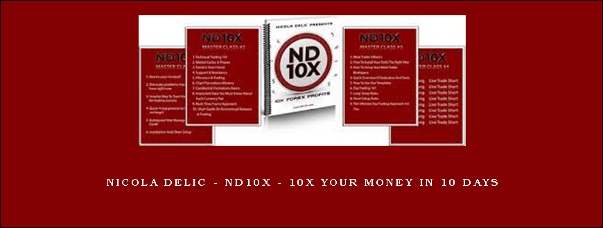 Nicola Delic – ND10X – 10X Your Money In 10 Days