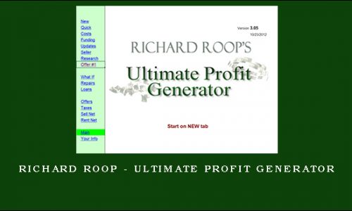 Richard Roop – Ultimate Profit Generator