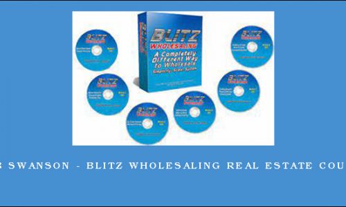 Rob Swanson – Blitz Wholesaling Real Estate Course