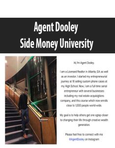 Agent Dooley – Side Money University