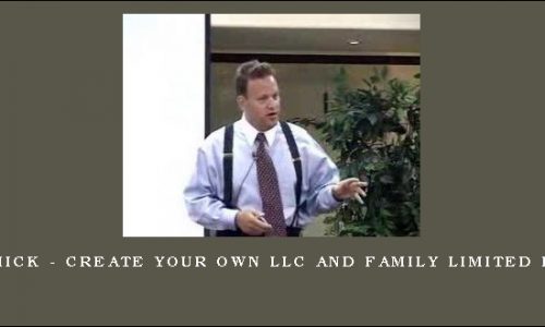 Bill Bronchick – Create Your Own LLC and Family Limited Partnership