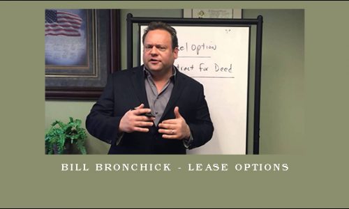 Bill Bronchick – Lease Options