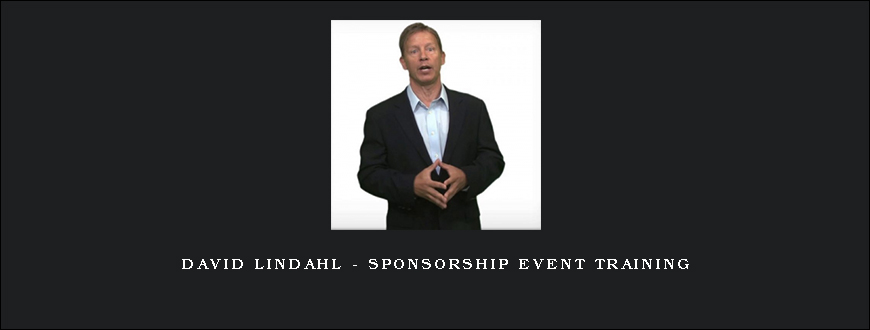 David Lindahl – Sponsorship Event Training