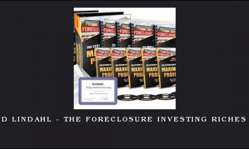 David Lindahl – The Foreclosure Investing Riches 2018