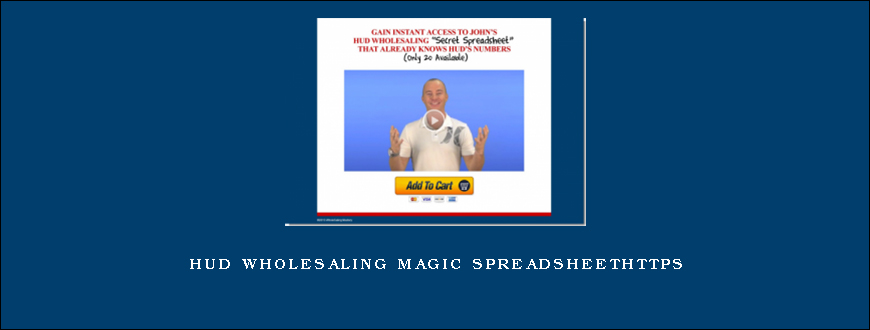 HUD Wholesaling Magic Spreadsheethttps