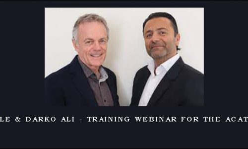 Vic Noble & Darko Ali – Training Webinar for the ACAT system