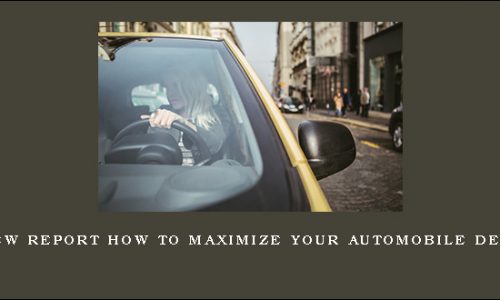 Brand New Report How To Maximize Your Automobile Deductions