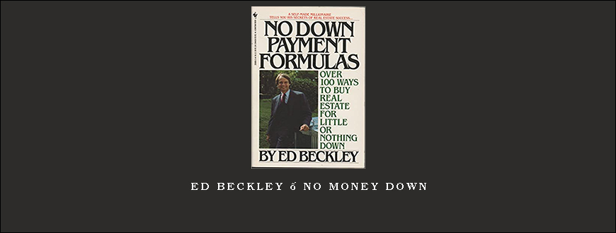 Ed Beckley – No Money Down1