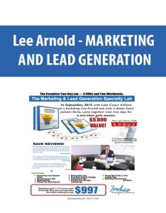 Lee Arnold – MARKETING AND LEAD GENERATION1