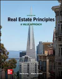 Real Estate Principles – A Value Approach