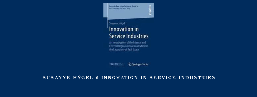 Susanne Hügel – Innovation In Service Industries